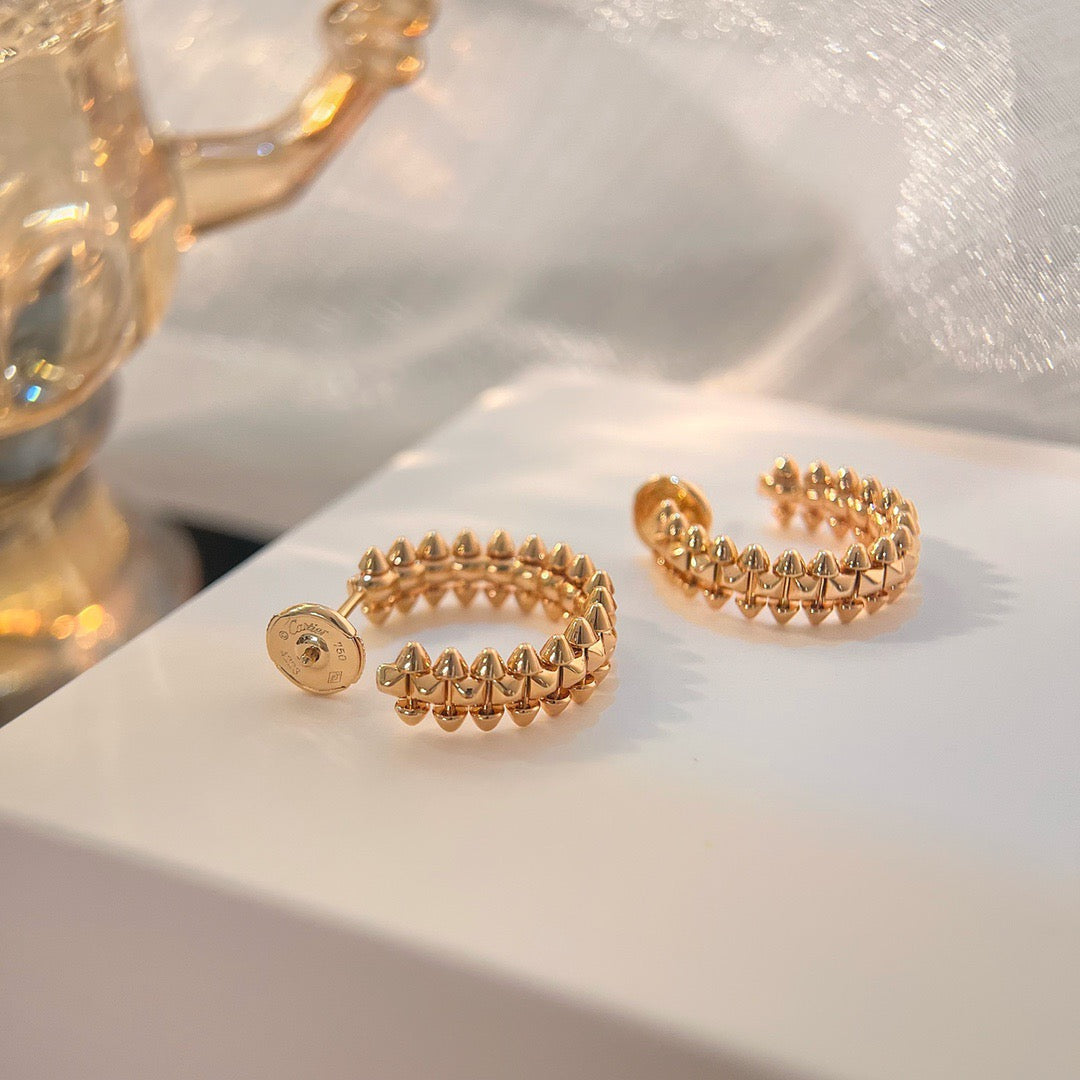 ¡®Aura Jewels¡¯CLASH SMALL HOOP EARRINGS