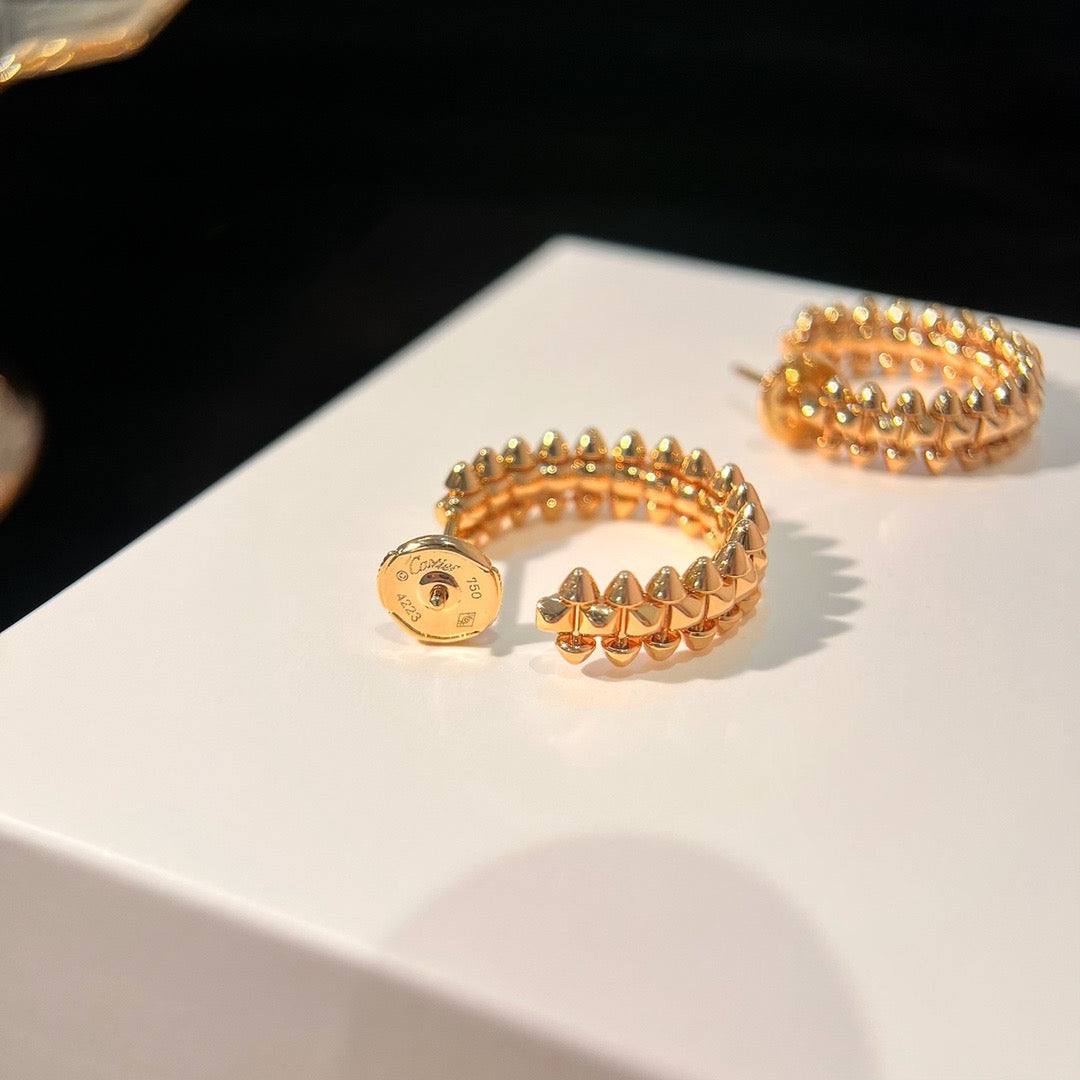 ¡®Aura Jewels¡¯CLASH SMALL HOOP EARRINGS