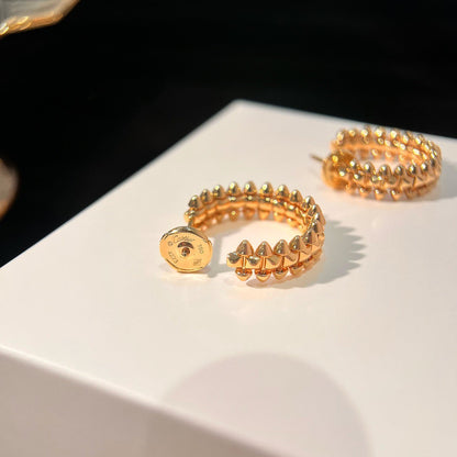 ¡®Aura Jewels¡¯CLASH SMALL HOOP EARRINGS