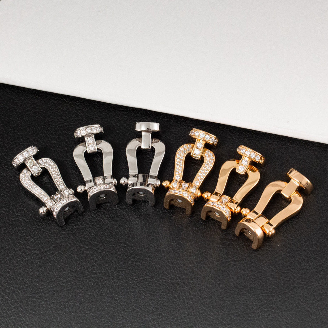 ¡®Aura Jewels¡¯FORCE LARGE HORSESHOE NO DIAMOND BRACELET SILVER