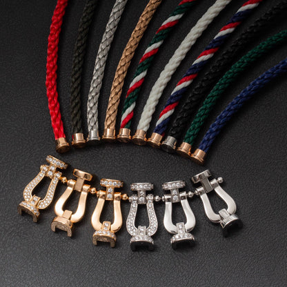 ¡®Aura Jewels¡¯FORCE LARGE HORSESHOE NO DIAMOND BRACELET SILVER