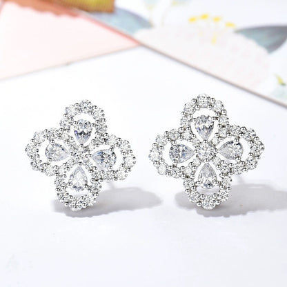 ¡®Aura Jewels¡¯LOOP EARRINGS FULL MOTIF DIAMOND 16MM
