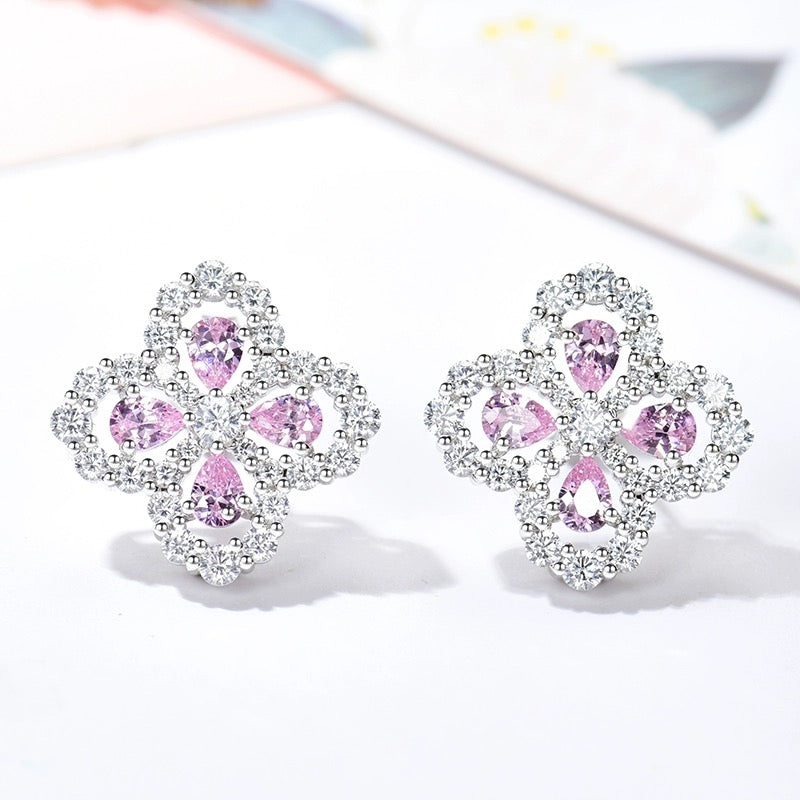 ¡®Aura Jewels¡¯LOOP EARRINGS FULL MOTIF DIAMOND 16MM