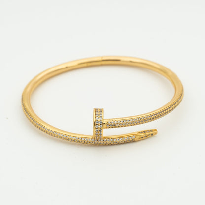 ¡®Aura Jewels¡¯JUSTE BRACELET 3.5MM ALL DIAMONDS