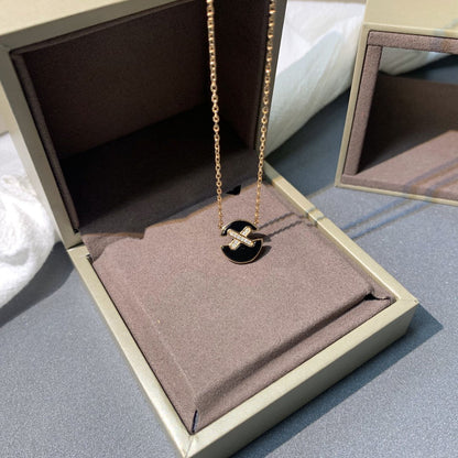 ¡®Aura Jewels¡¯JEUX DE PINK GOLD DIAMOND NECKLACE