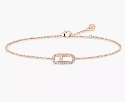 [Aura Jewels]MS CARES FULL DIAMOND BRACELET
