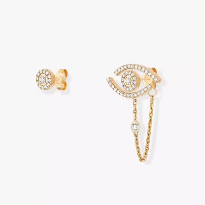 [Aura Jewels]Lucky Eye Diamond Earrings