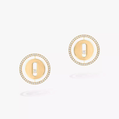 [Aura Jewels]Lucky Move Diamond Earrings