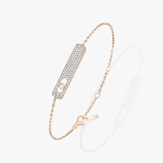 [Aura Jewels]MOVE CLASSIQUE DIAMOND PAVED BRACELET