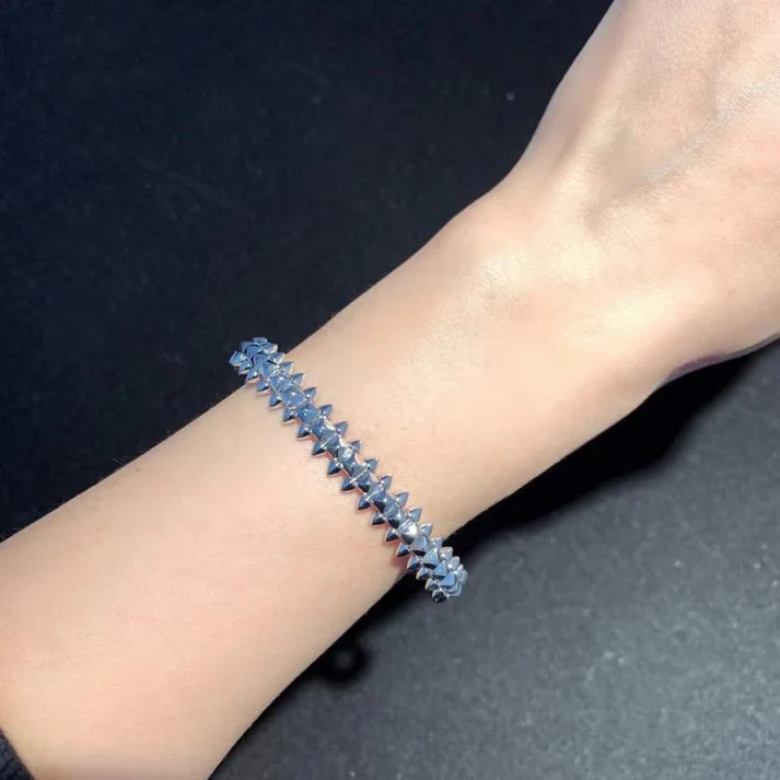 [Aura Jewels]CLASH PINK GOLD Silver   Gold  BRACELET