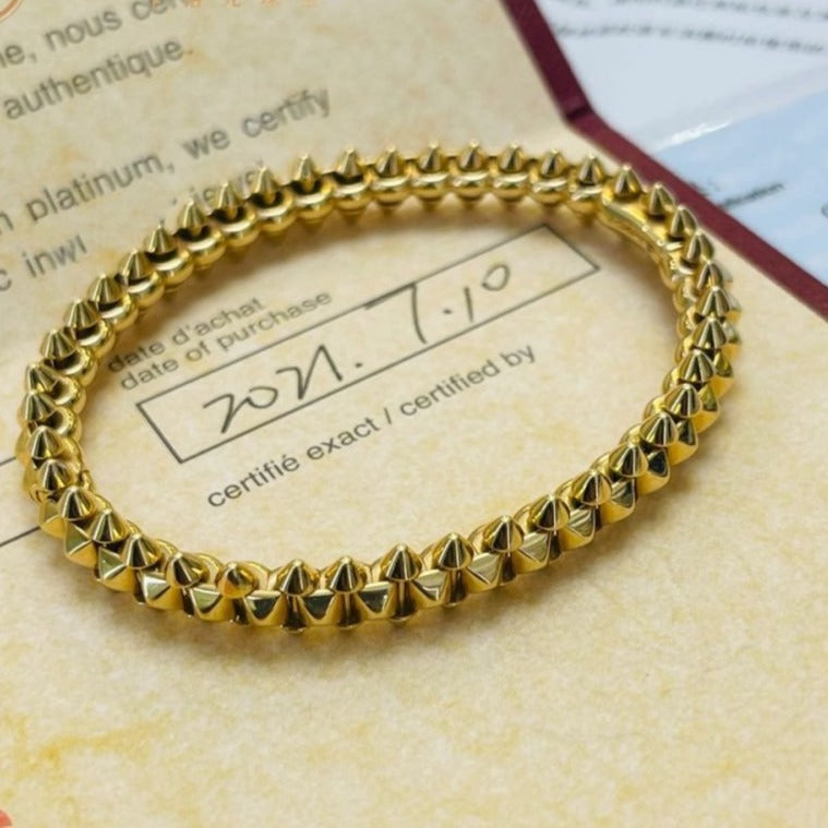 ¡®Aura Jewels¡¯CLASH GOLD BRACELET