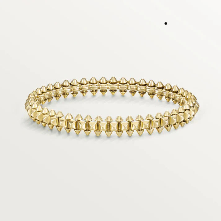 [Aura Jewels]CLASH PINK GOLD Silver   Gold  BRACELET