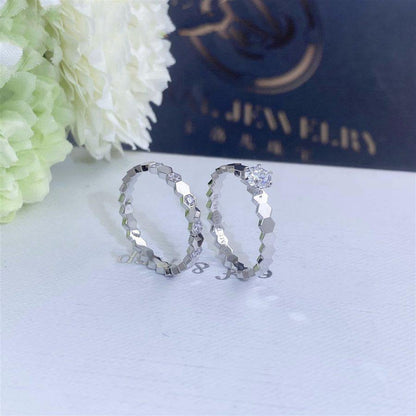 ¡®Aura Jewels¡¯BEE LOVE RING SILVER 1 DIAMOND
