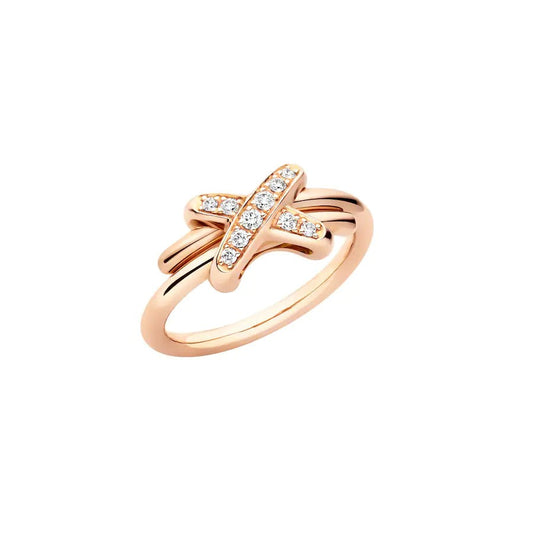 ¡®Aura Jewels¡¯JEUX DE PINK GOLD DIAMOND RING