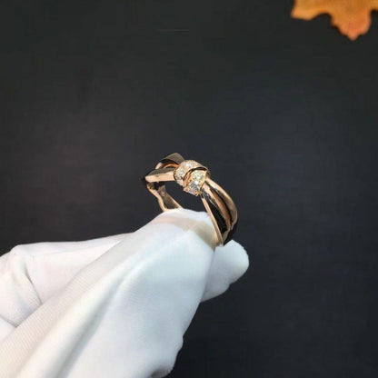¡®Aura Jewels¡¯LIENS RING PINK GOLD DIAMOND
