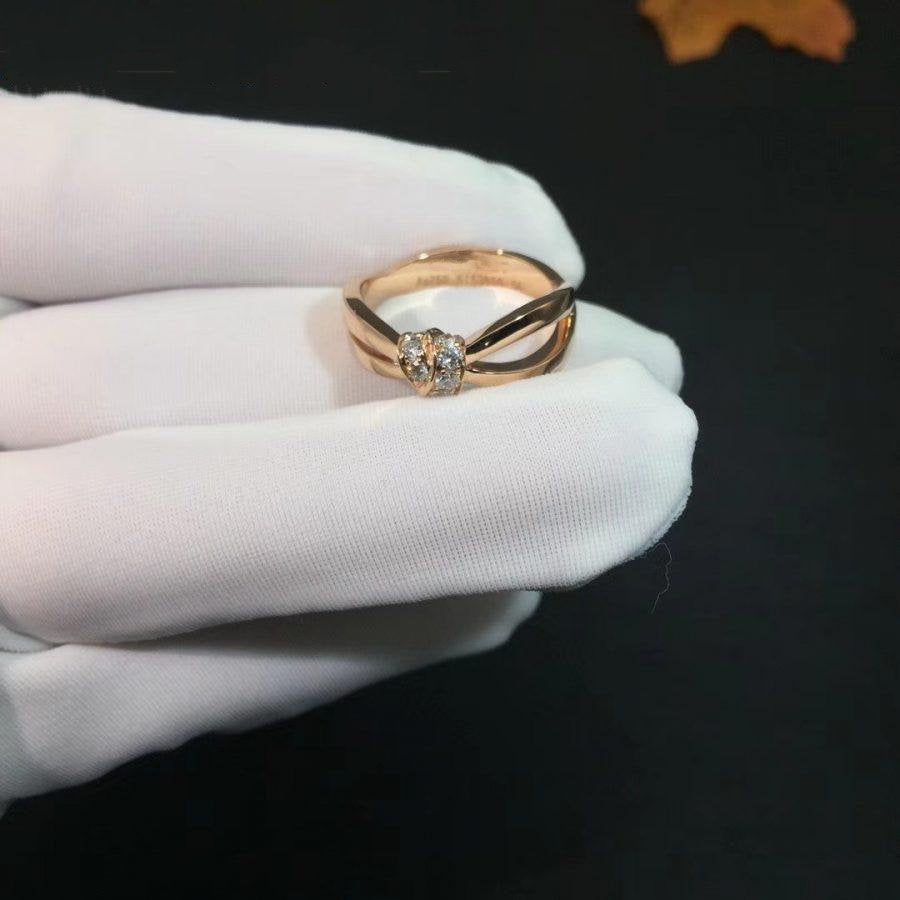 ¡®Aura Jewels¡¯LIENS RING PINK GOLD DIAMOND