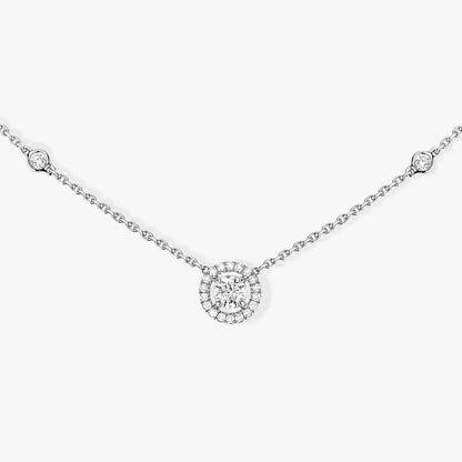 [Aura Jewels]Diamond Necklace 0,20ct Brilliant Shape Joy