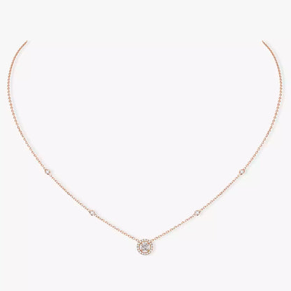 [Aura Jewels]Diamond Necklace 0,20ct Brilliant Shape Joy