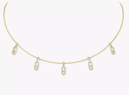 [Aura Jewels] MS DIAMOND PENDANT NECKLACE