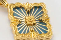 [Aura Jewels] B.C.L SMALL SIZE ENAMEL NECKLACE£¨Various colors)