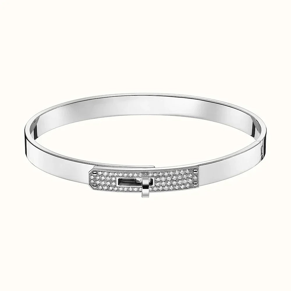 ¡®Aura Jewels¡¯KELLY SILVER DIAMOND BRACELET