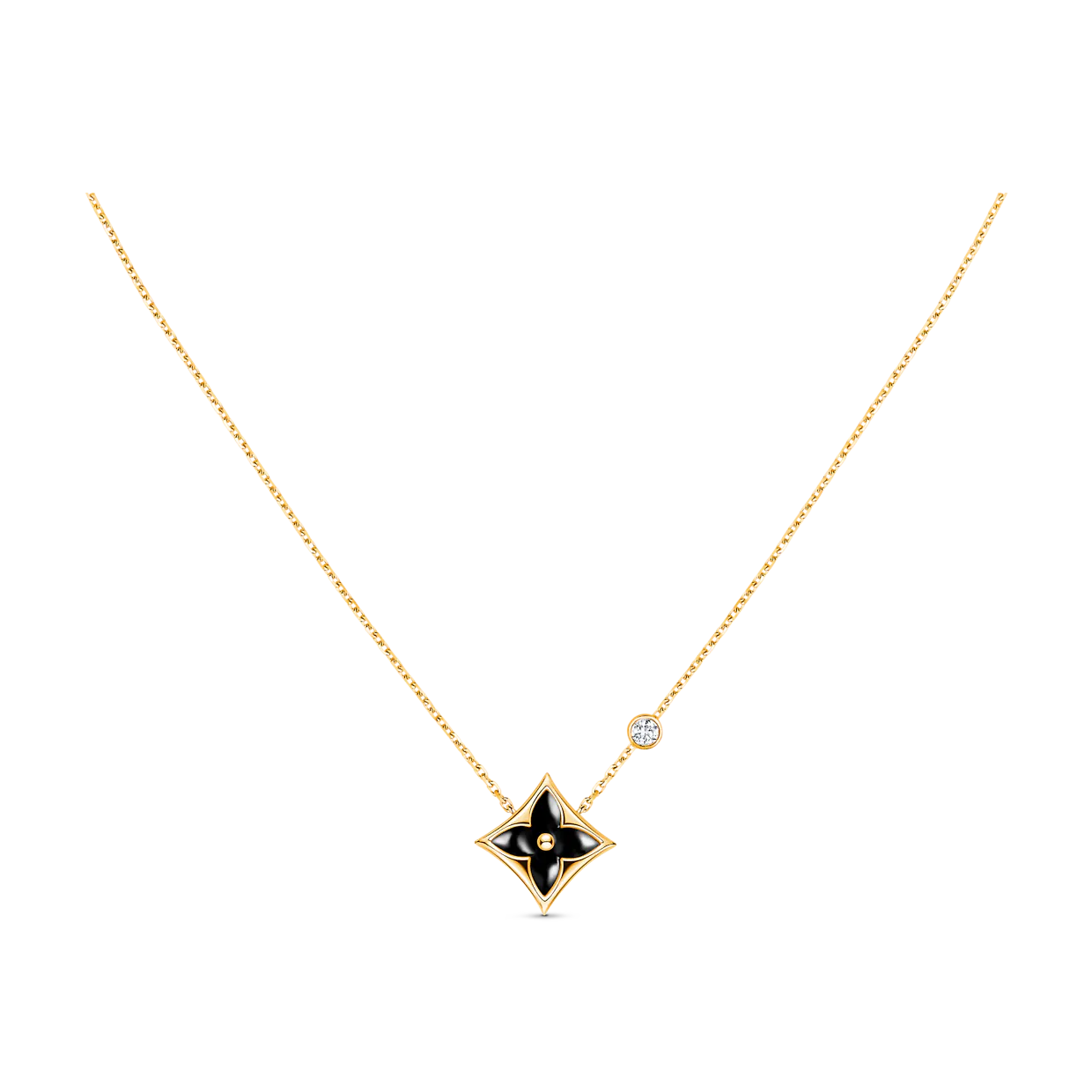 ¡®Aura Jewels¡¯STAR BLACK MOP NECKLACE