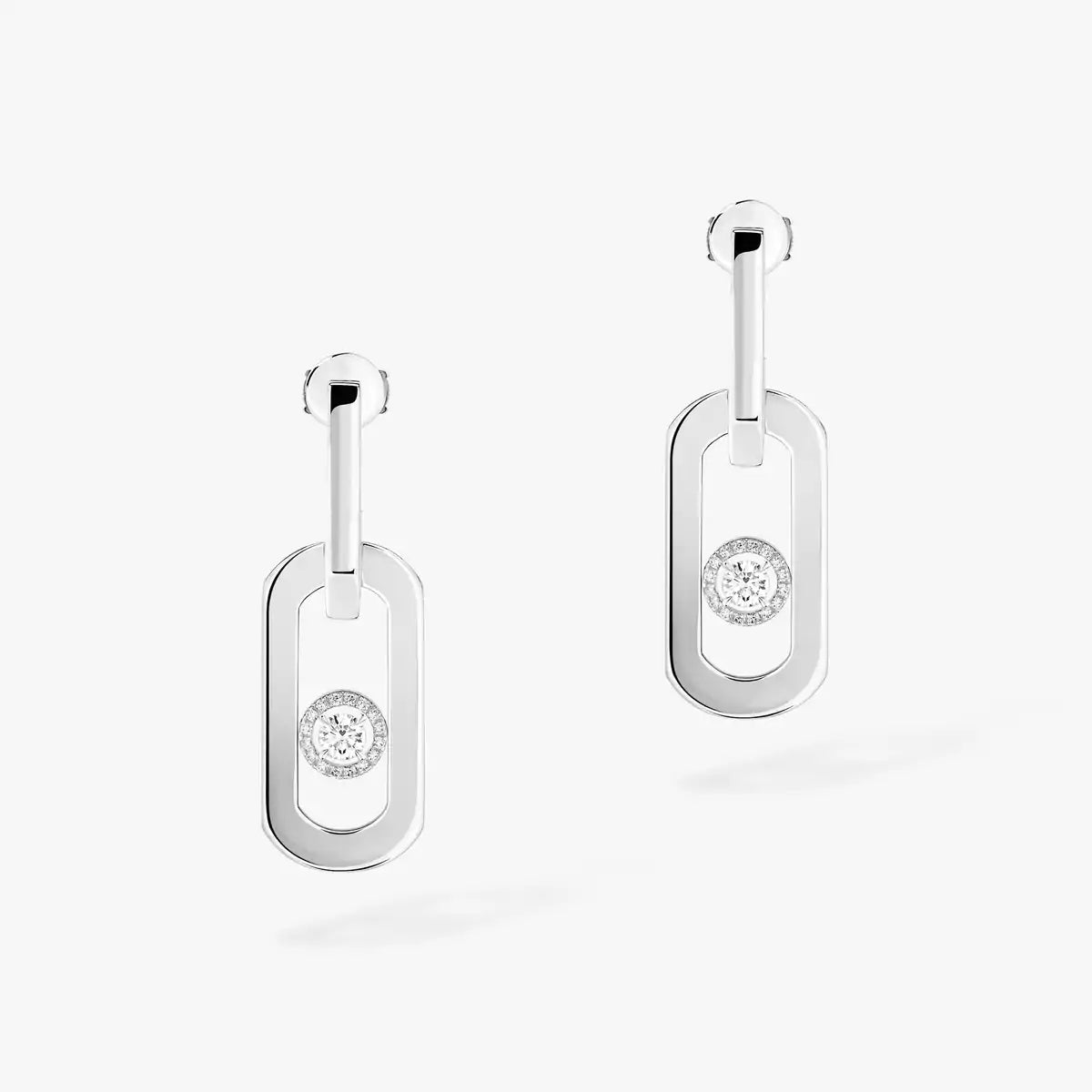 [Aura Jewels] So Move XL Diamond Hoop Earring
