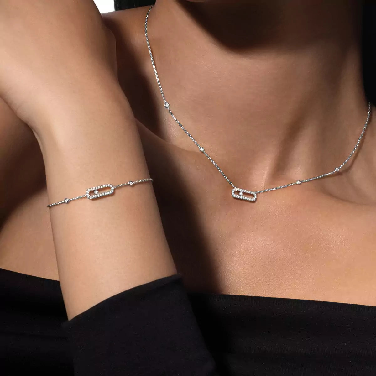 [Aura Jewels]Move Uno Necklace