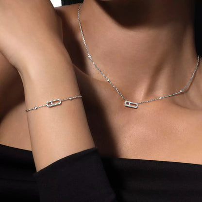 [Aura Jewels]Move Uno Necklace