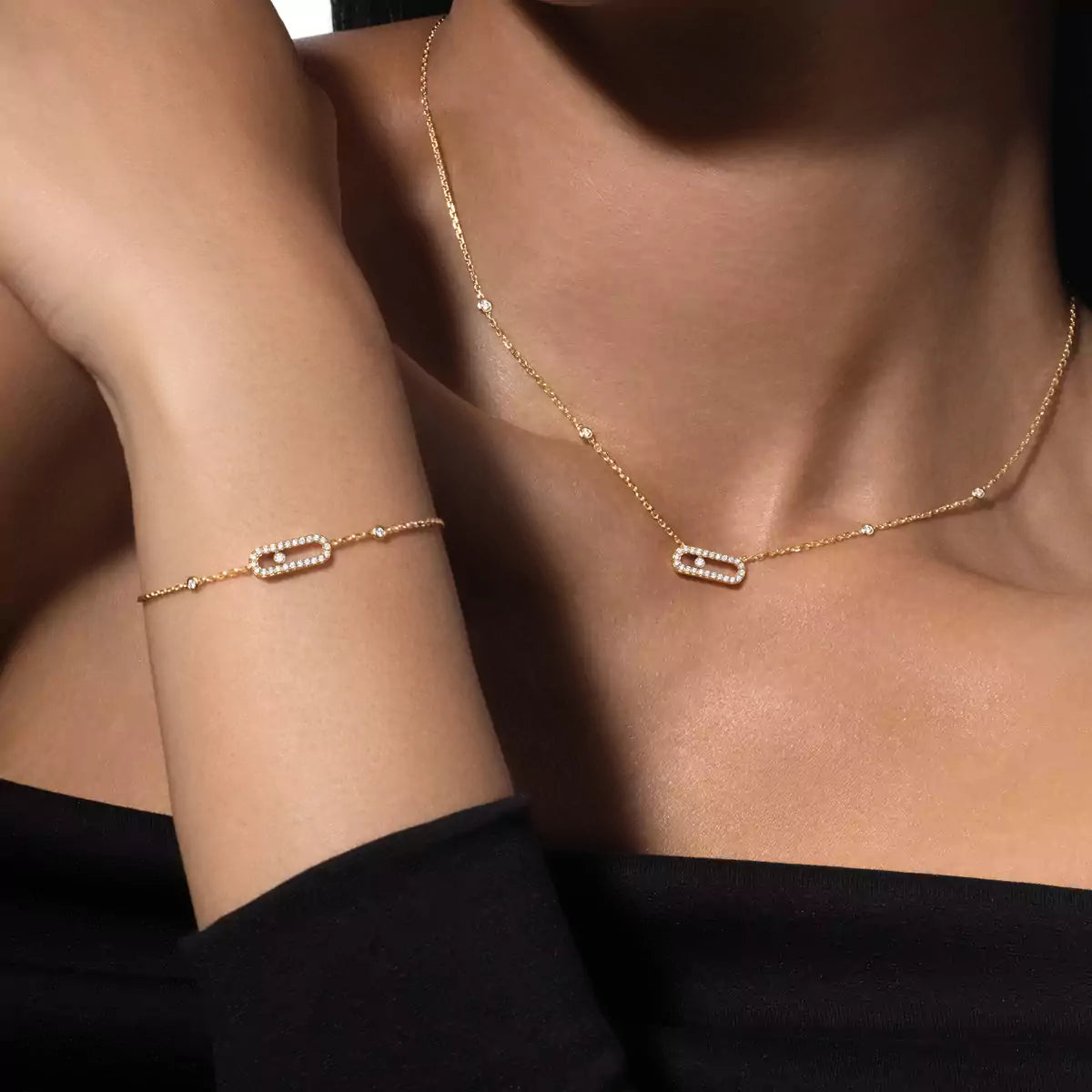 [Aura Jewels]Move Uno Necklace