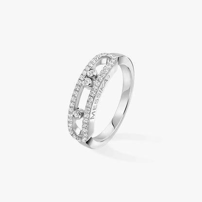 [Aura Jewels] Baby Move Gold Diamond Pave_ Ring