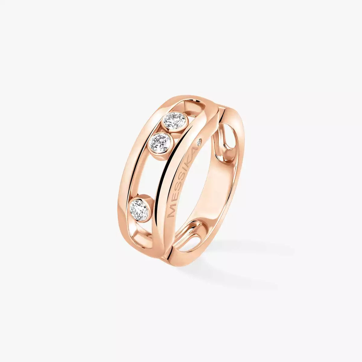 [Aura Jewels] MoveGold Diamond Ring
