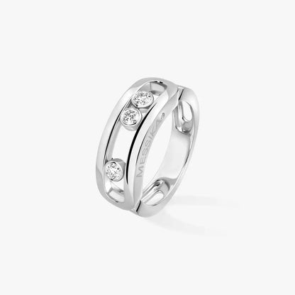 [Aura Jewels] MoveGold Diamond Ring