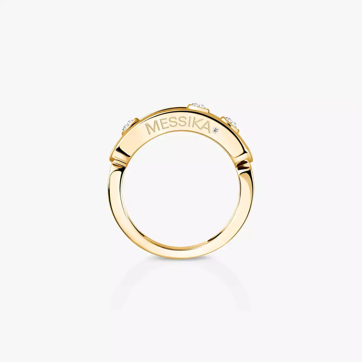 [Aura Jewels] MoveGold Diamond Ring