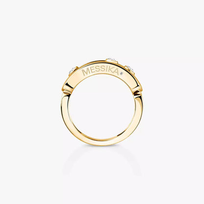 [Aura Jewels] MoveGold Diamond Ring
