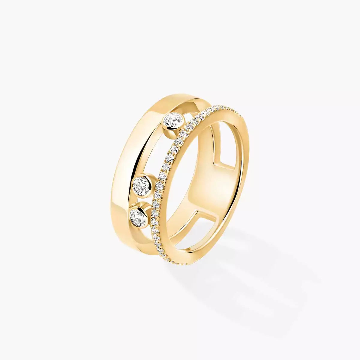 [Aura Jewels]Move Romane Diamond Ring