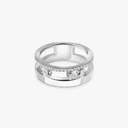 [Aura Jewels]Move Romane Diamond Ring