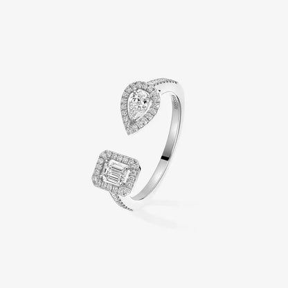 [Aura Jewels]My Twin Toi Gold Diamond Ring