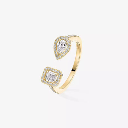 [Aura Jewels]My Twin Toi Gold Diamond Ring