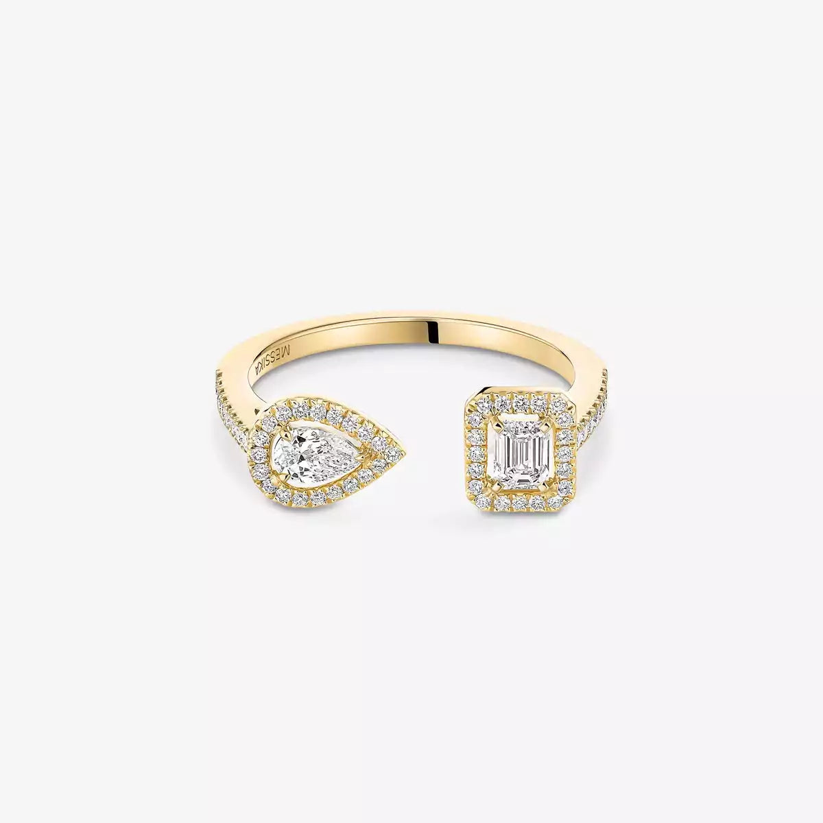 [Aura Jewels]My Twin Toi Gold Diamond Ring