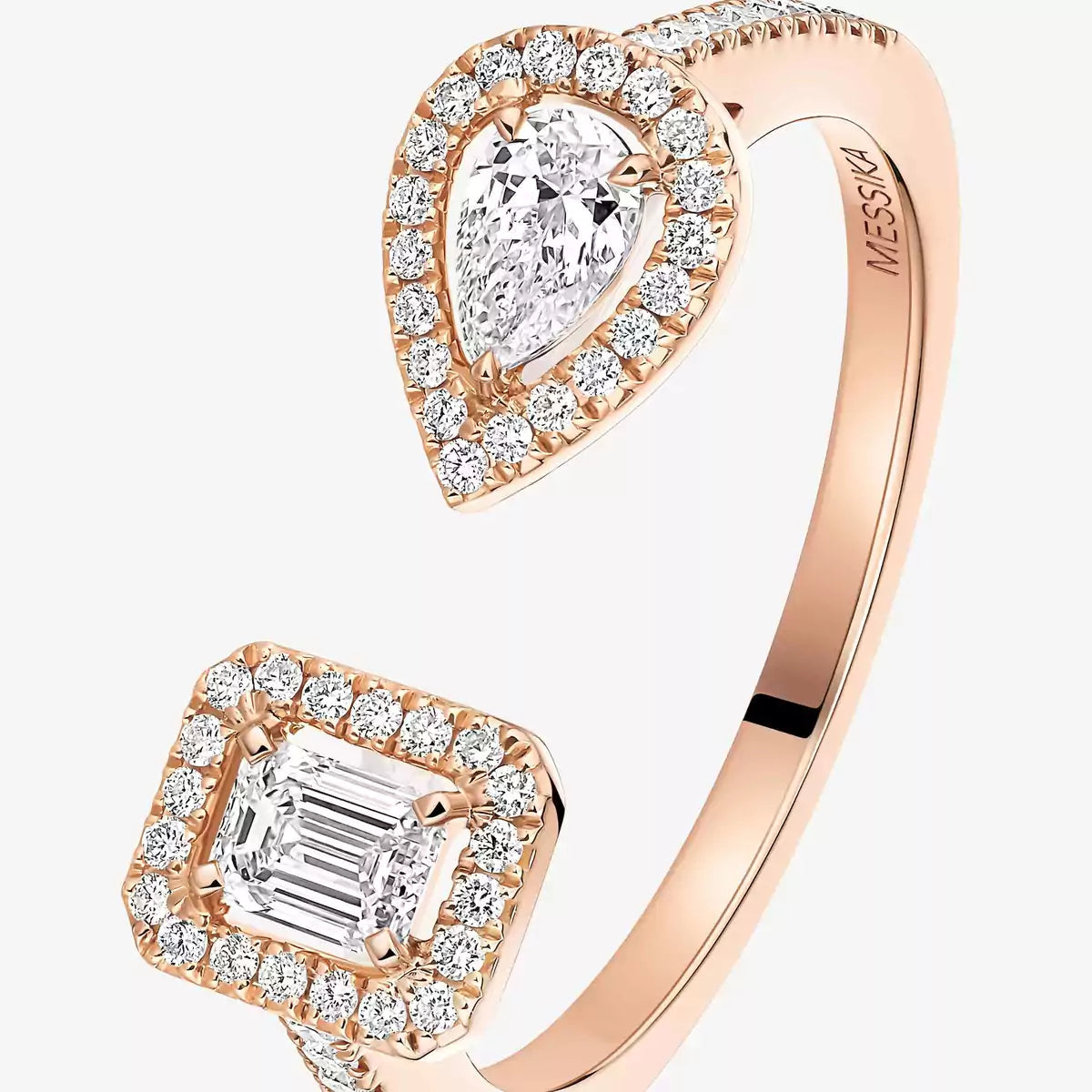 [Aura Jewels]My Twin Toi Gold Diamond Ring
