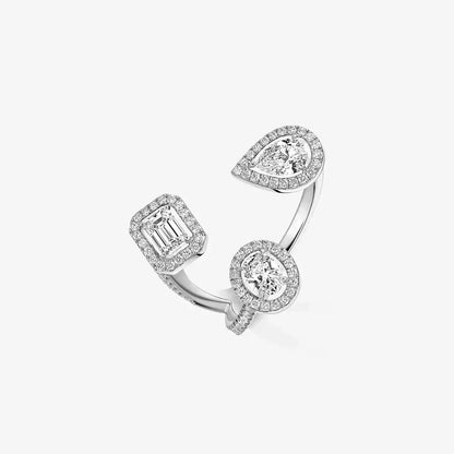 [[Aura Jewels] Diamond Ring 0,25ct My Twin Trilogy