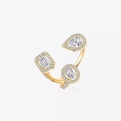 [[Aura Jewels] Diamond Ring 0,25ct My Twin Trilogy