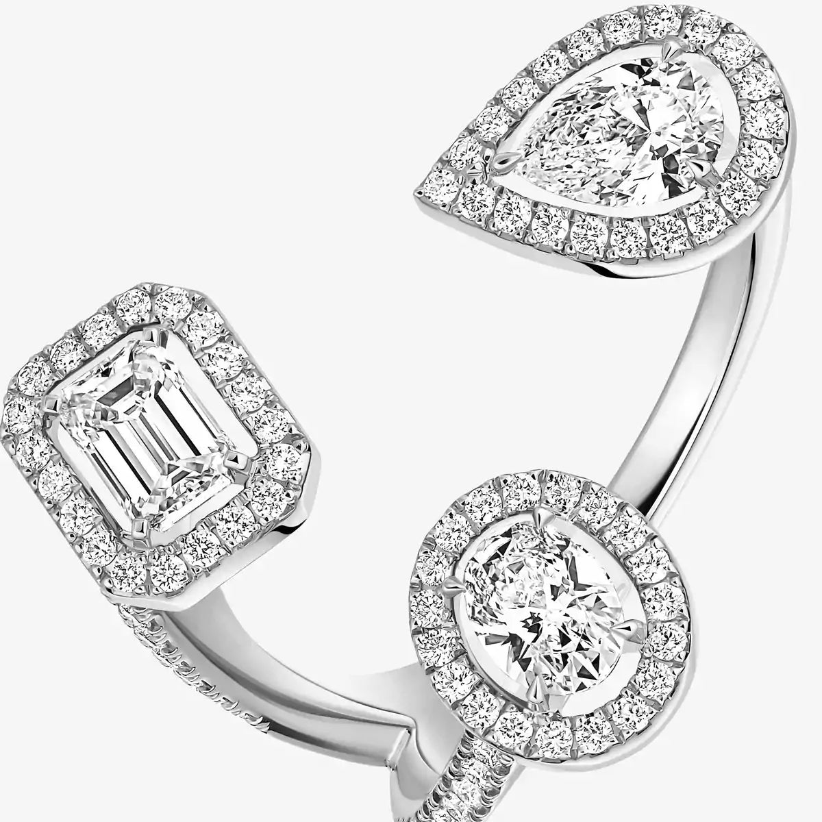 [[Aura Jewels] Diamond Ring 0,25ct My Twin Trilogy