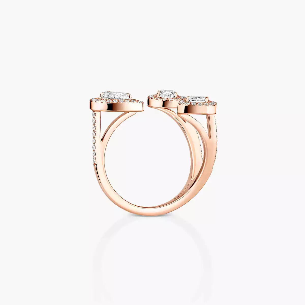 [[Aura Jewels] Diamond Ring 0,25ct My Twin Trilogy