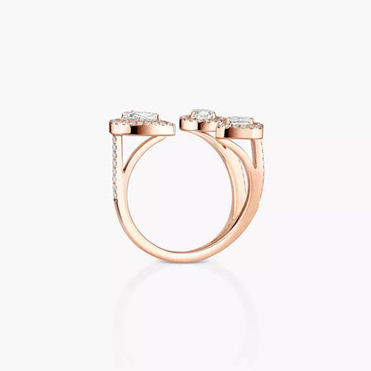 [[Aura Jewels] Diamond Ring 0,25ct My Twin Trilogy