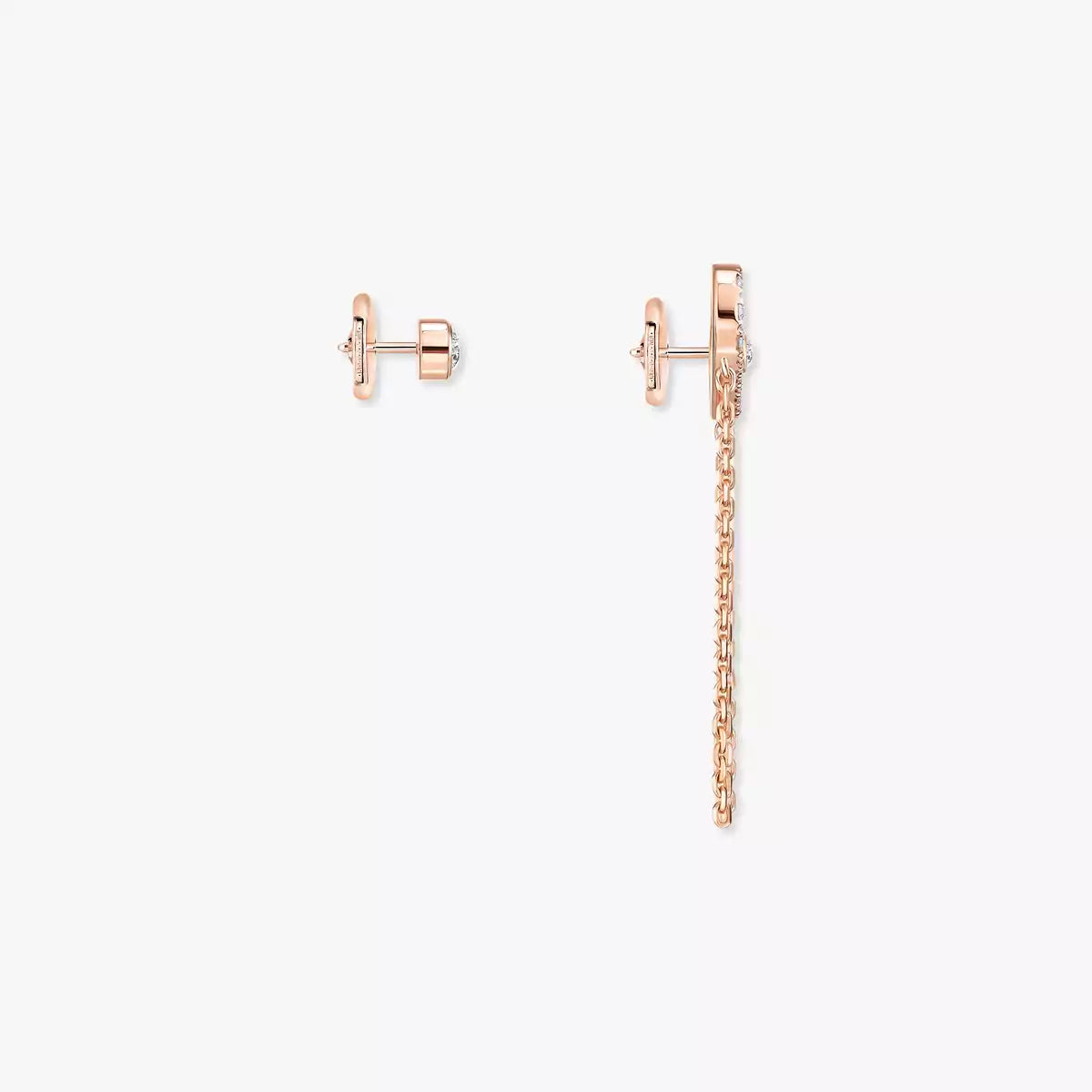 [Aura Jewels]Move Uno Diamond Earrings