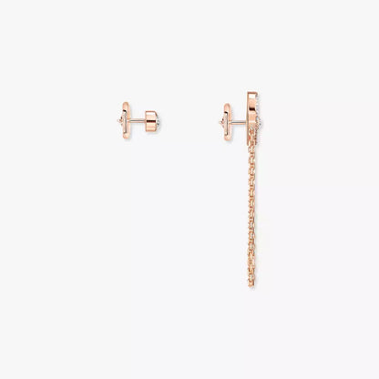 [Aura Jewels]Move Uno Diamond Earrings