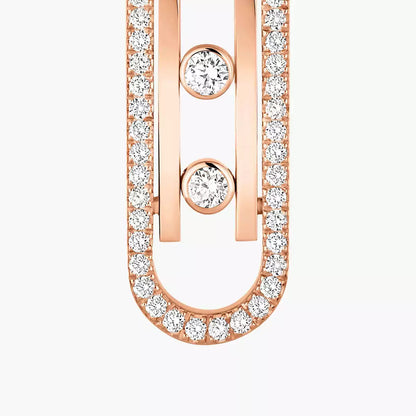 [Aura Jewels]Diamond Pendant Earrings Move 10Th
