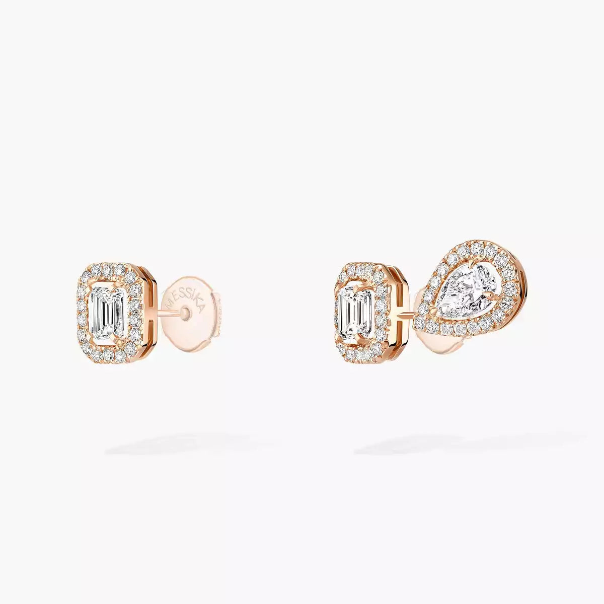 [Aura Jewels]Diamond Earrings 0,10ct My Twin 1+2